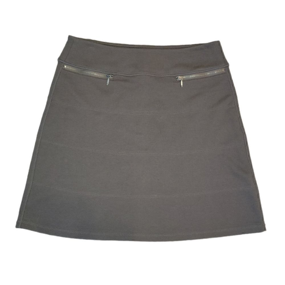 Athleta Strata Skirt Zippered Pocket Athletic Skirt Casual Tiered M